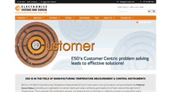 Desktop Screenshot of esd-india.com